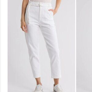 AG Jeans Adriano Goldschmied Renn Belted Paperbag Pants 26